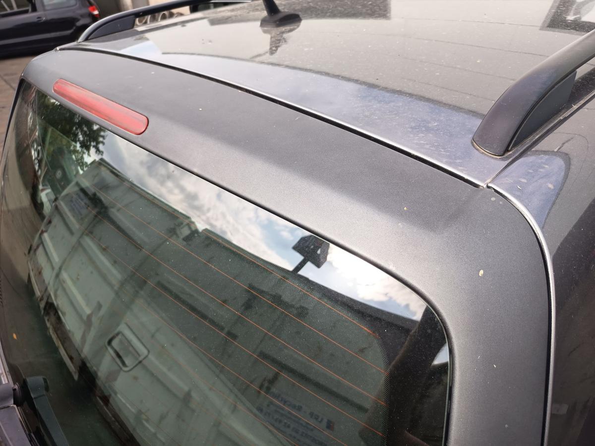 VW Touran 1T original Heckklappe mit Scheibe Rost D7X Platingrau Bj 2006