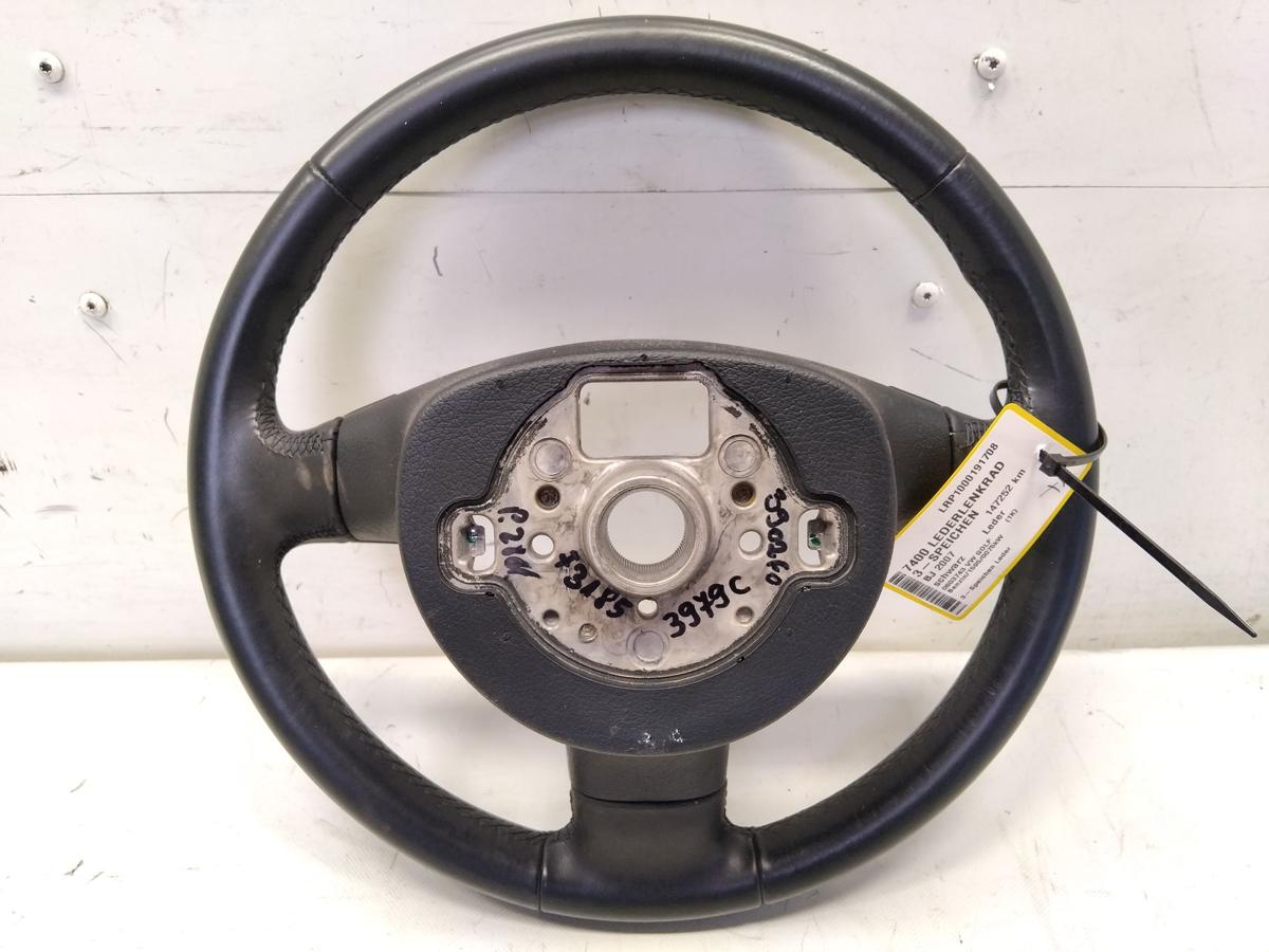 VW Golf 5 1K original 3-Speichen Lederlenkrad schwarz BJ2007