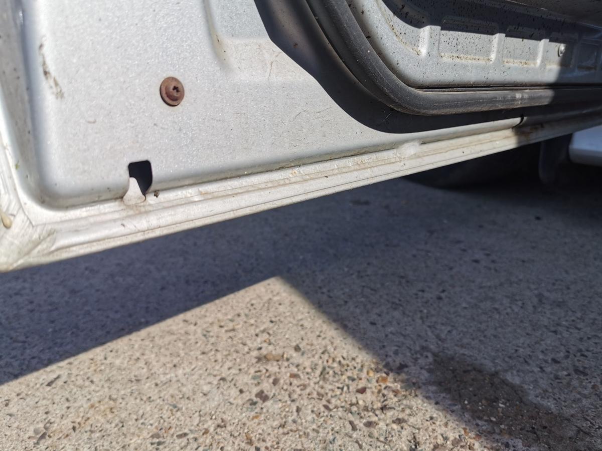 Mercedes B Klasse 245 Fahrertür Tür vorn links Roh 761 Polarsilber met *ROST*