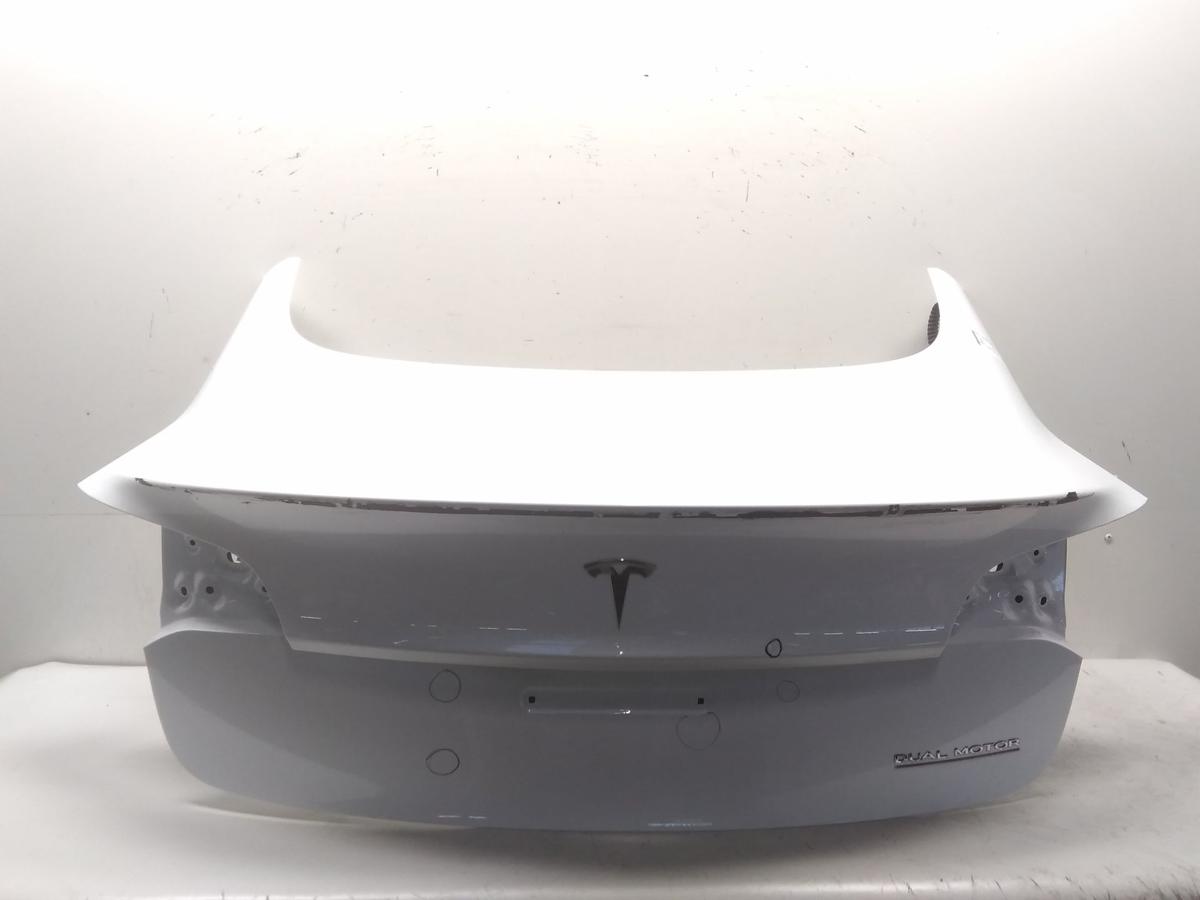 Tesla Model 3 original Heckklappe weiss Rohbau BJ2019