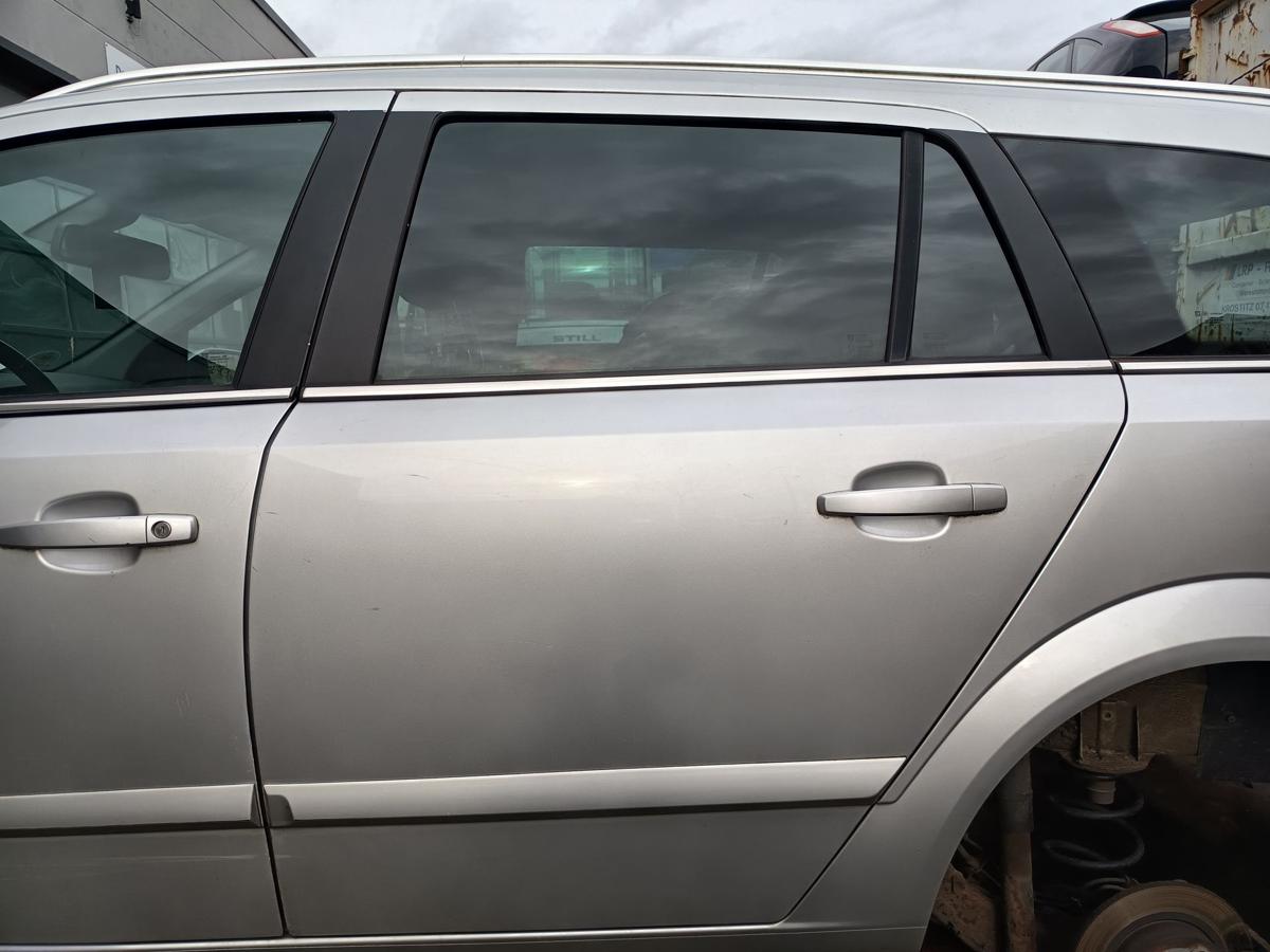 Opel Astra H Caravan Bj 2008 original T&uuml;r hinten links Z157 Starsilber III Metallic