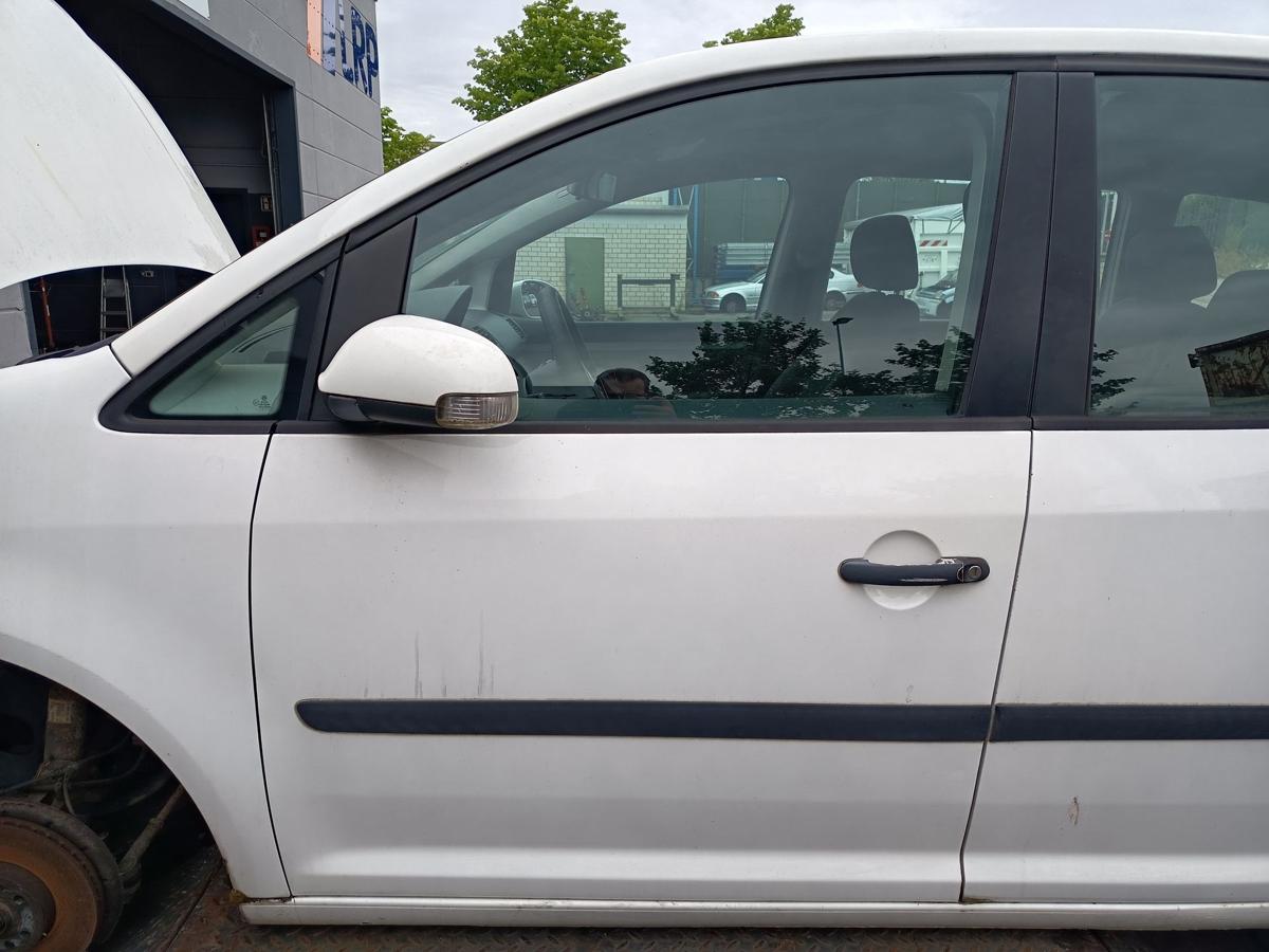 VW Touran 1T original T&uuml;r vorne links LB9A Candywei&szlig; Baujahr 2004
