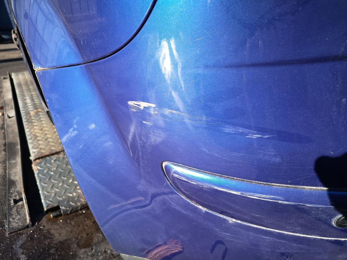 Seat Altea 5P orig Stoßstange hinten Stoßfänger LS5S Blau Bj 2005