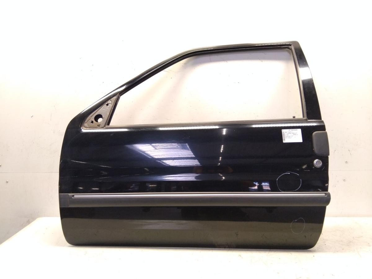 Peugeot 106 Facelift T&uuml;r vorn links Fahrert&uuml;r 3-T&uuml;rer onyxschwarz EXY Bj.2003