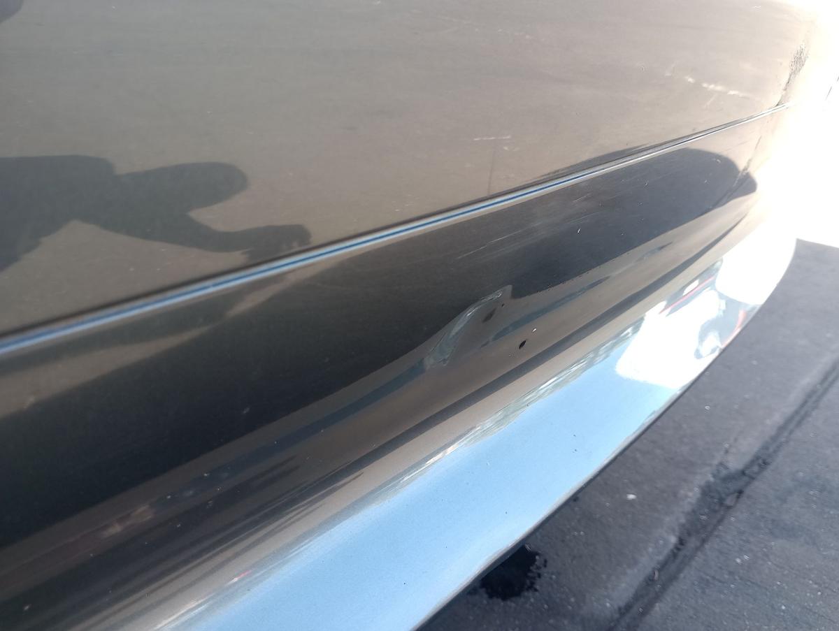 BMW 5er E60 original Stoßstange hinten Stoßfänger Limo A36 Titangrau Bj 2005