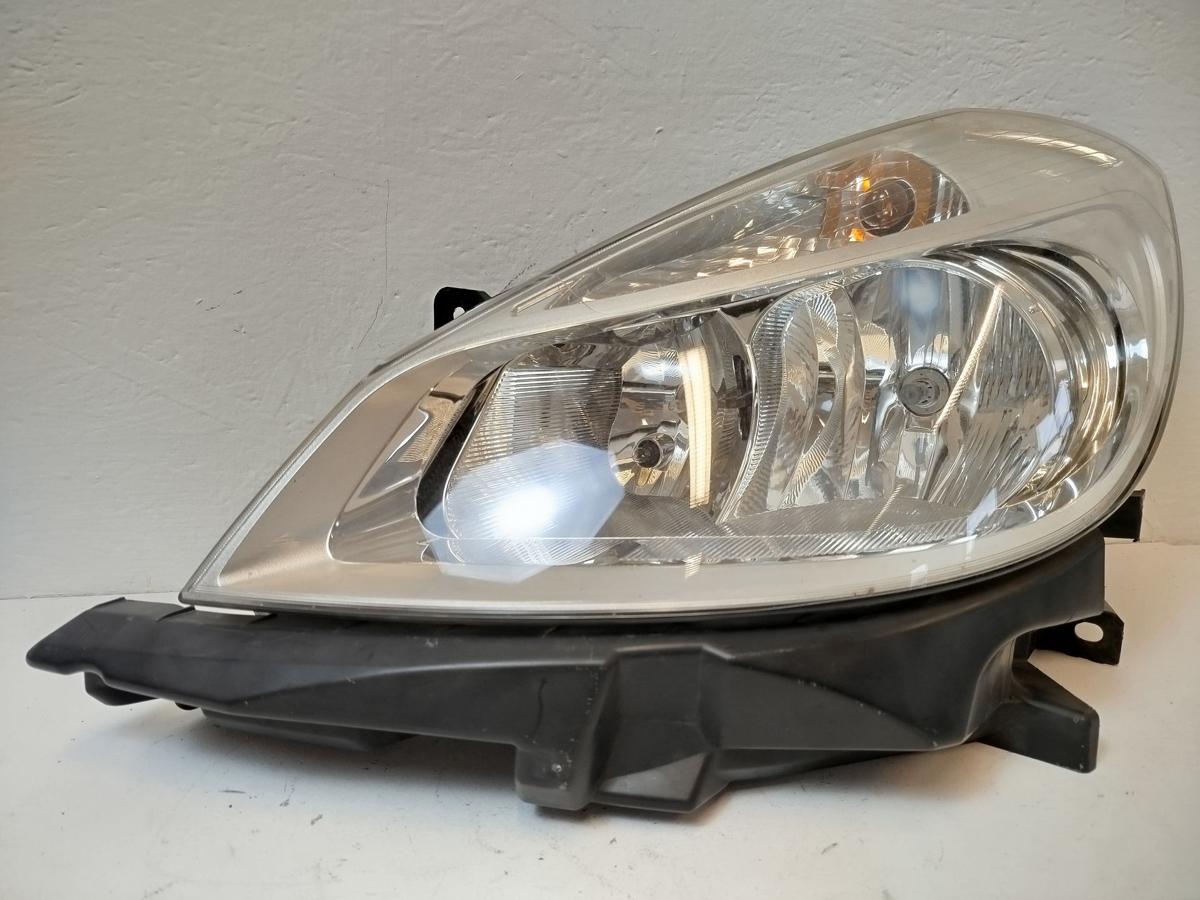 Renault Clio 3 III R Scheinwerfer links Lampe Hauptscheinwerfer Halogen bis 2009