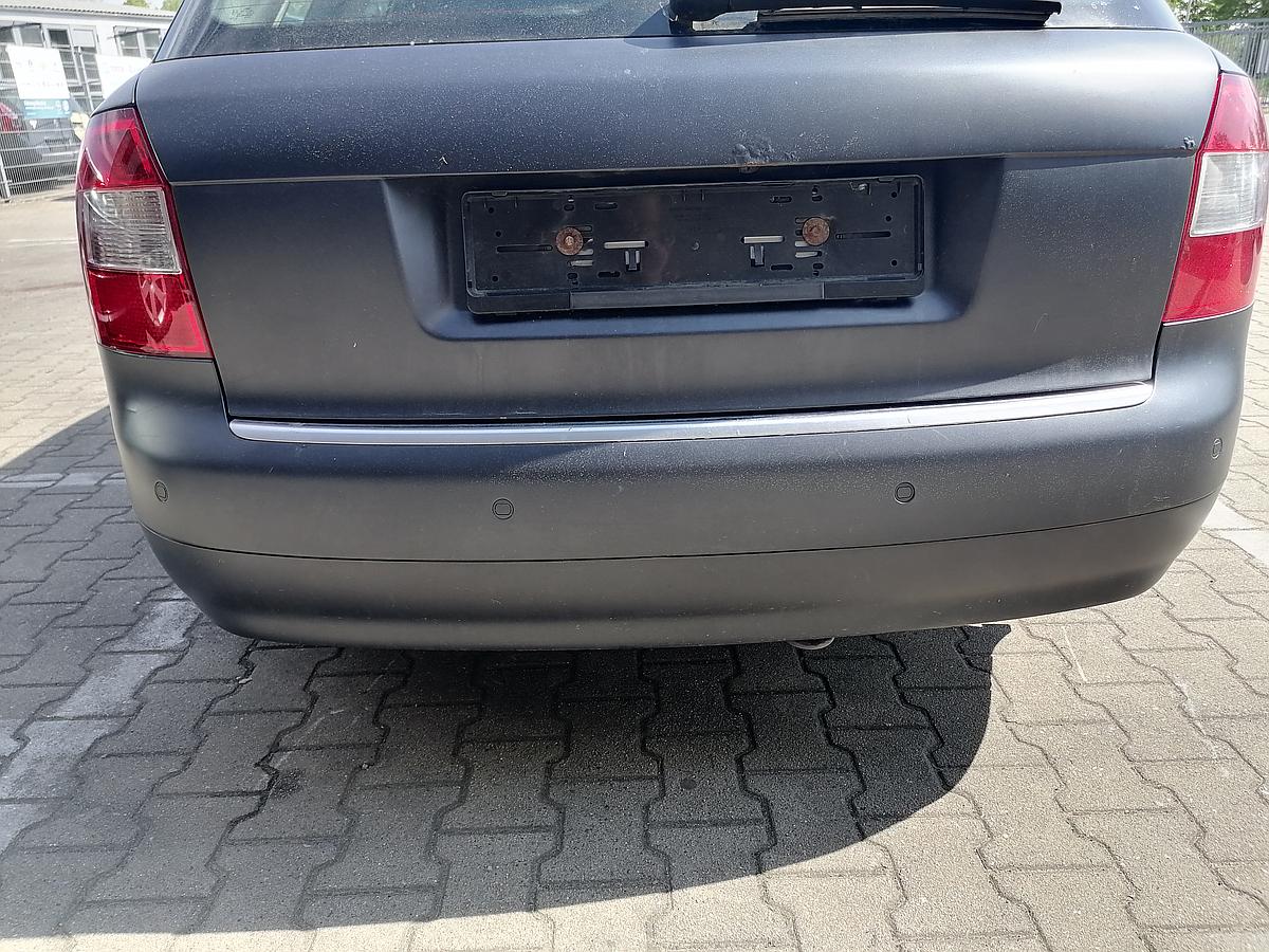 Audi A4 8E B6 Avant 01-04 Stoßstange hinten Stoßfänger matt grau lackiert