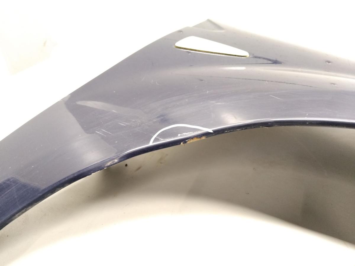 Dacia Sandero 1 original Kotfl&uuml;gel vorn rechts dunkelblau BJ2010