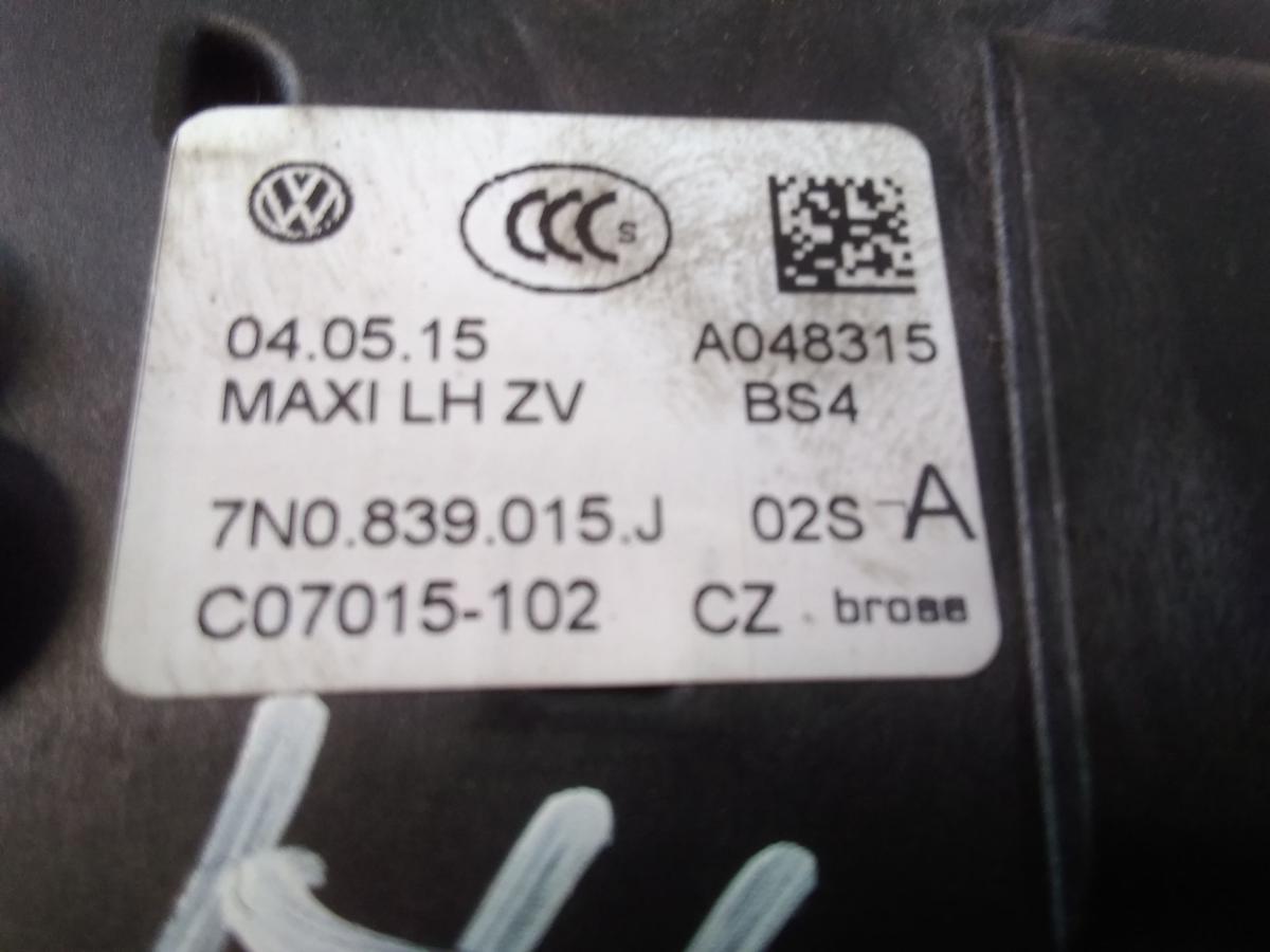 Seat Alhambra 7N original T&uuml;rschlo&szlig; hinten links f&uuml;r Zuziehhilfe Bj.2015