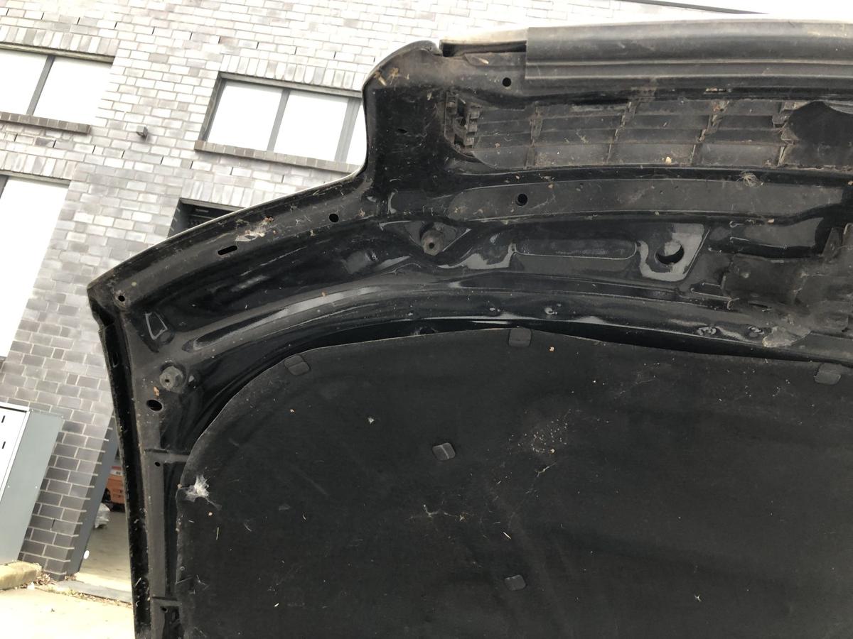 Audi A4 8E B6 Avant Motorhaube Haube Klappe Deckel K&uuml;hlergrill LZ9W schwarz