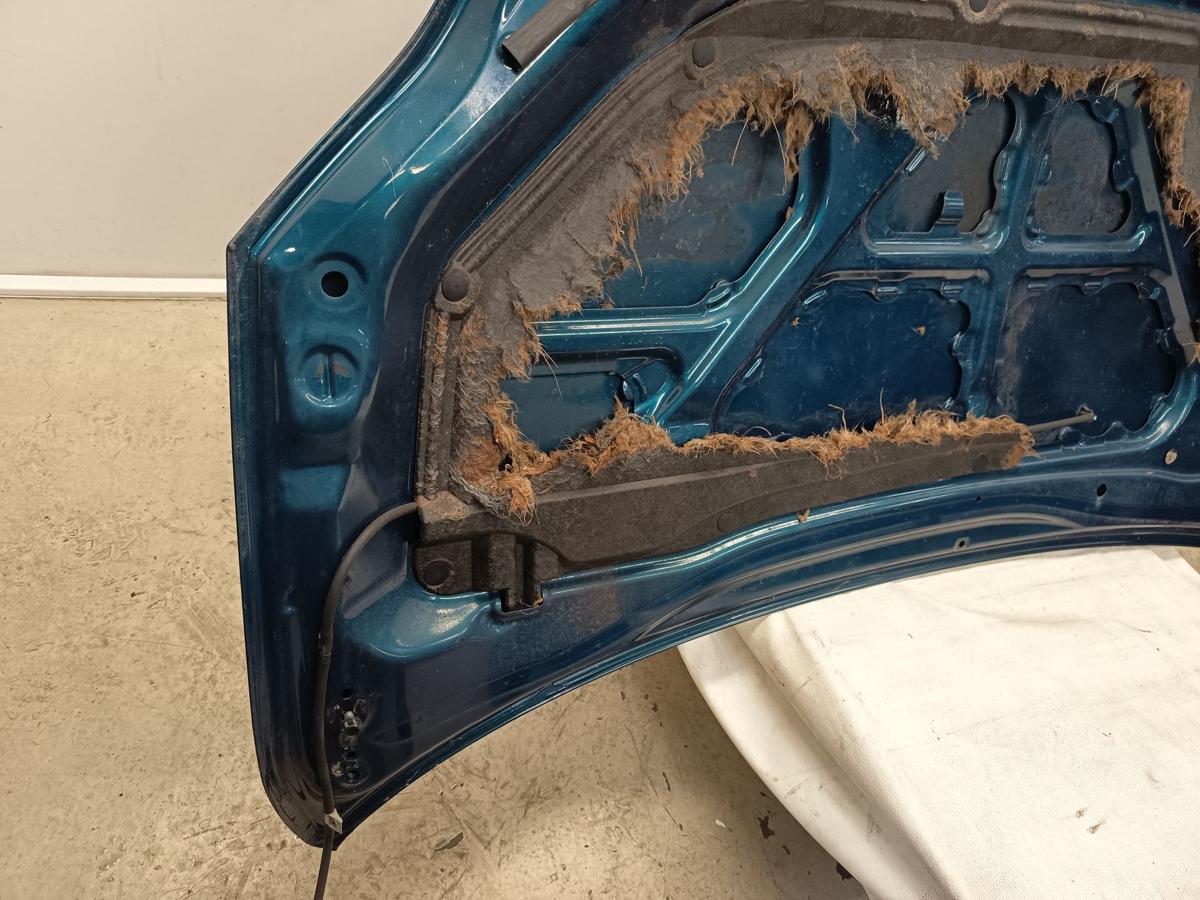 Mazda 5 CR Bj 2005 original Motorhaube Deckel vorn 32C Haitiblau Metallic