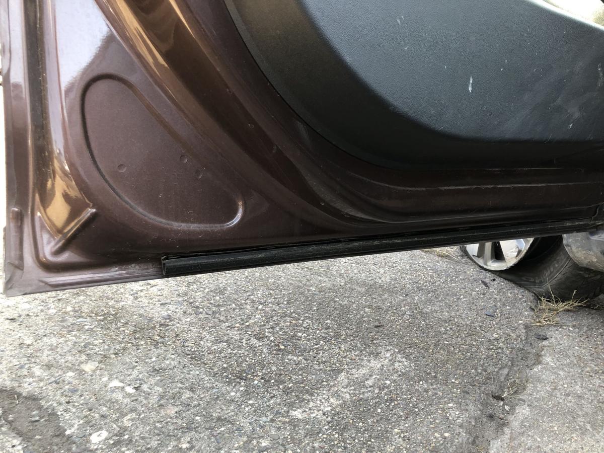 Peugeot 2008 I CU Tür vorn links Fahrertür im Rohbau ETV Braun Makaha Schaden
