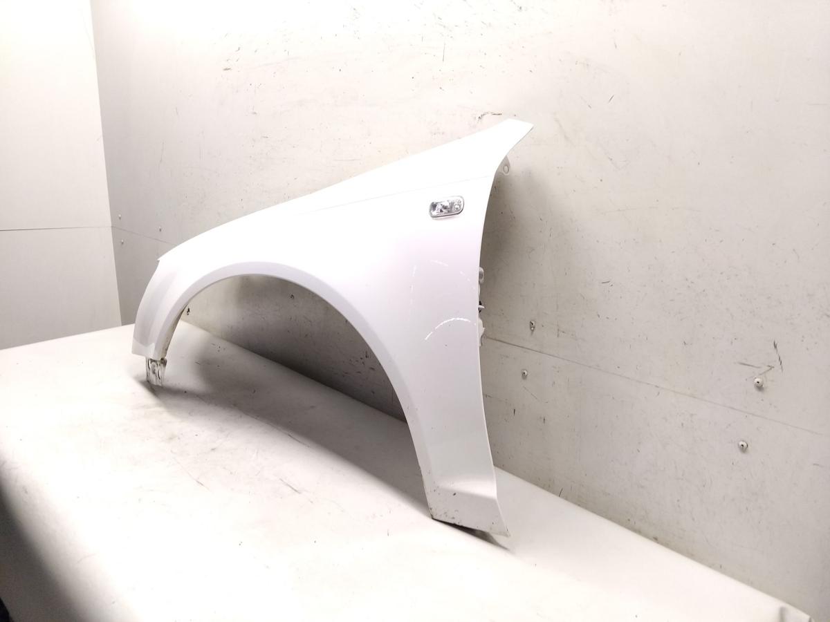 Audi A6 4F original Kotfl&uuml;gel vorn links Alu ibisweiss LY9C Bj.2008