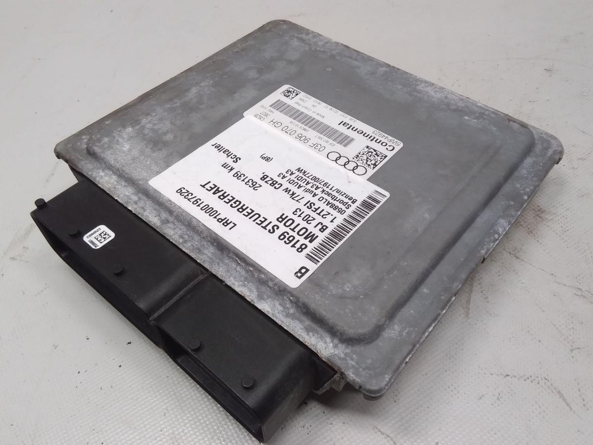 Audi A3 8P Motorsteuerger&auml;t 1.2TFSI 77kw CBZB 03F906070GH Bj.2013