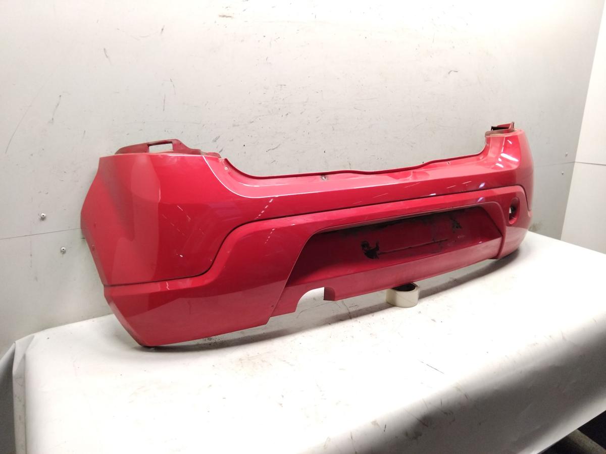 Dacia Sandero 1 original Sto&szlig;f&auml;nger Sto&szlig;stange hinten rot BJ2009