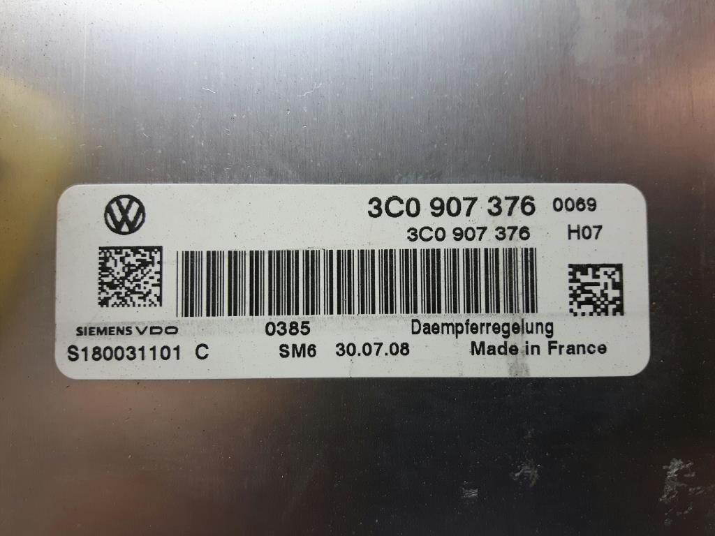 VW Passat CC 3C0907376 Steuergerät adaptives Fahrwerk BJ2008