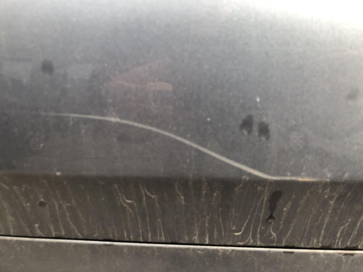 Peugeot 207 SW Typ WE Heckklappe ohne Heckscheibe im Rohbau KTH Thorium Grau