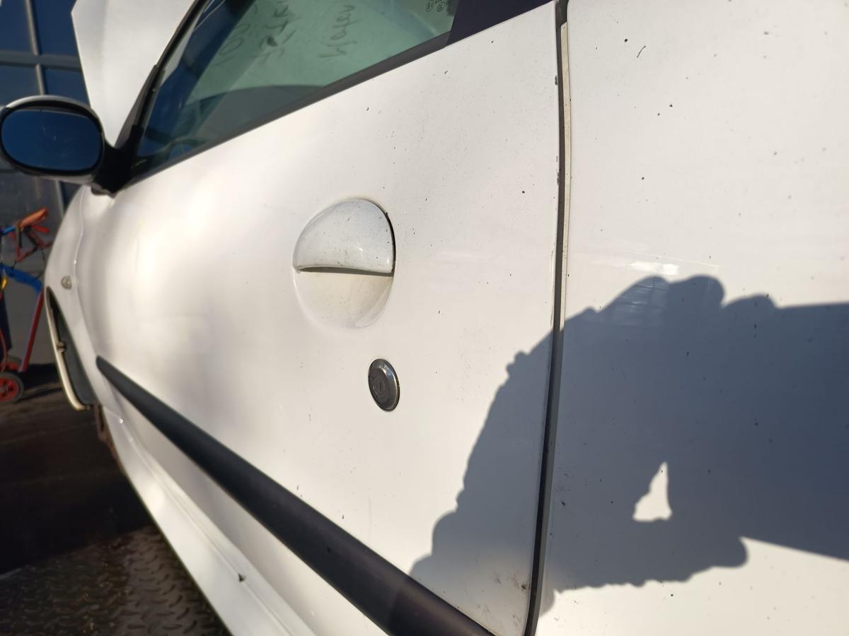 Peugeot 206+ original T&uuml;r links Fahrer EWP Polarwei&szlig; Bj 2012