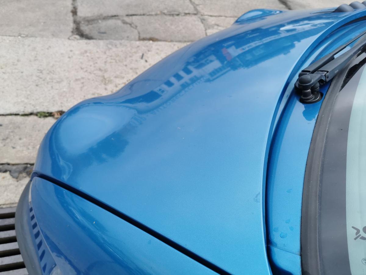 Renault Twingo C06 Motorhaube Haube Klappe Bonnet vorn TED48 Blue Nautilus