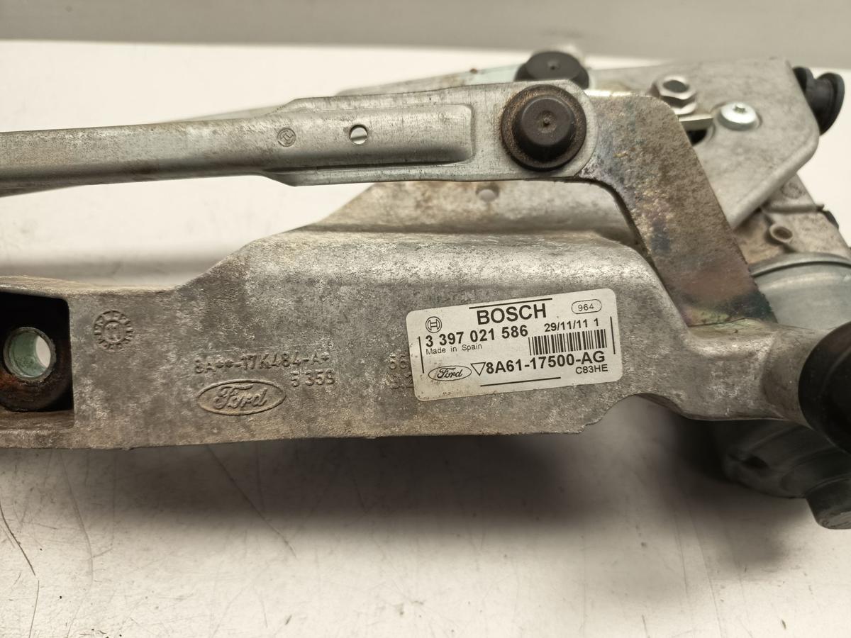 Ford Fiesta VI JA8 original Wischermotor vorne mit Wischergest&auml;nge Bj 2012