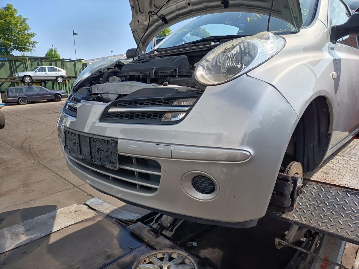 Nissan Micra K12 original Stoßstange Fänger vorn/Front KY0 Quarzsilber Bj 2006