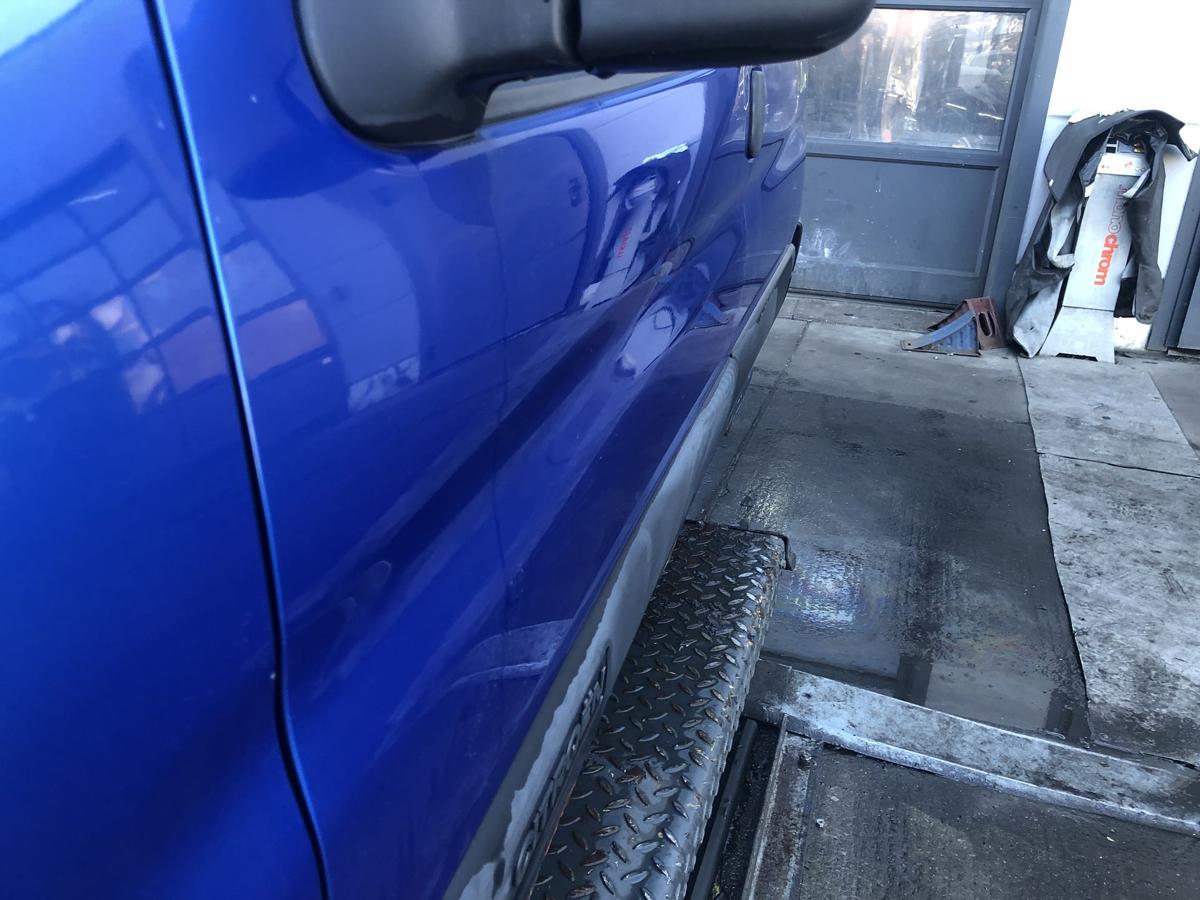 Citroen Berlingo I original Tür vorn links Fahrer KMH Königsblau Bj 2006