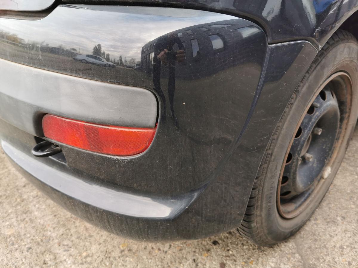 Peugeot 206+ 2M Stossstange Stossfänger Bumper hinten KTV scchwarz Perla Nera