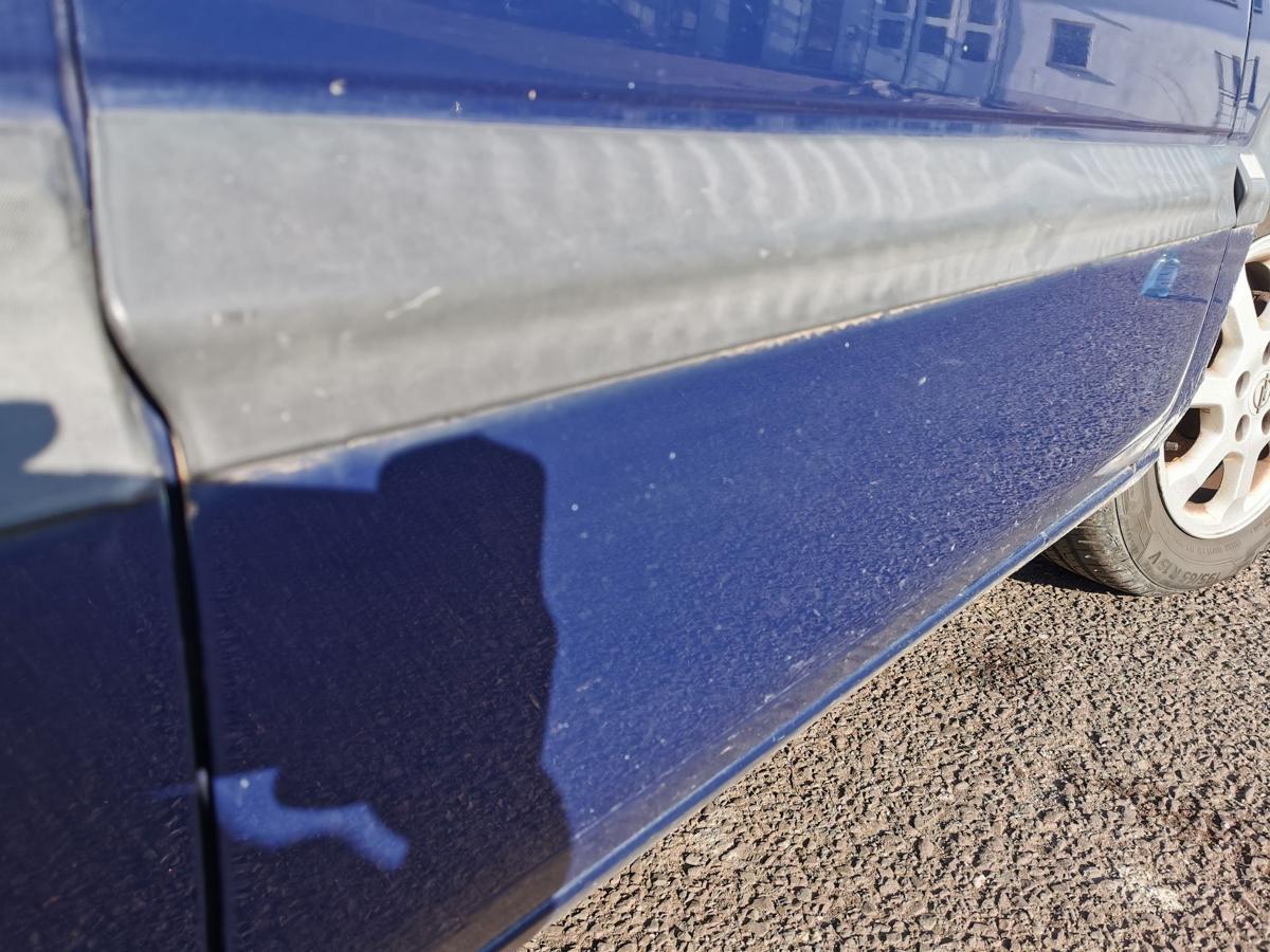 Opel Zafira A Beifahrert&uuml;r T&uuml;r Autot&uuml;r Rohbaut&uuml;r vorn rechts Z20Z Atlantikblau