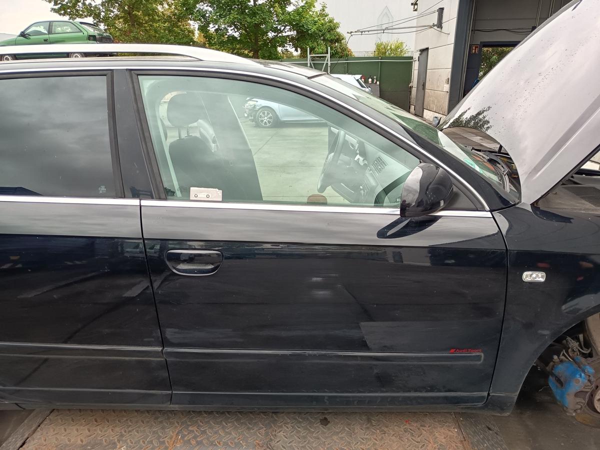 Audi A4 B7 original T&uuml;r vorn rechts Beifahrer Y9B Brillantschwarz Bj 2007