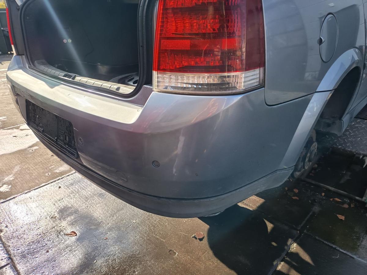 Opel Vectra C original Stoßstange Fänger hinten/Heck Z163 Lichtsilber Bj 2004