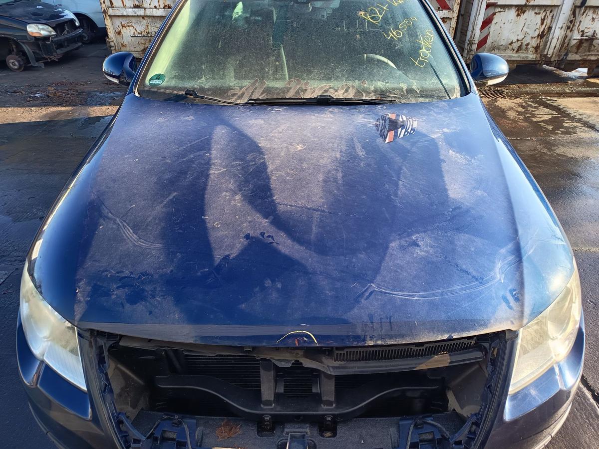 VW Passat 3C B6 orig Motorhaube Klappe/Deckel vorn/Front D5Q Shadow Blue Bj 2008