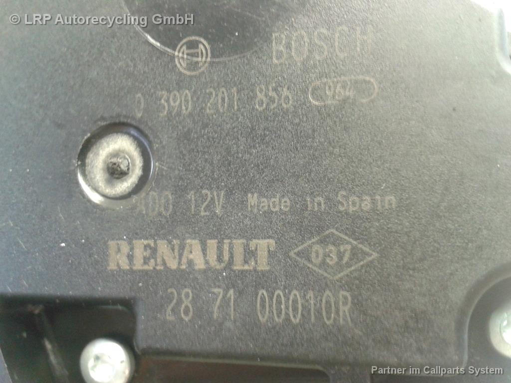 Renault Scenic 3 JZ BJ2010 Motor Heckwischer 287100010R 0390201856 BOSCH