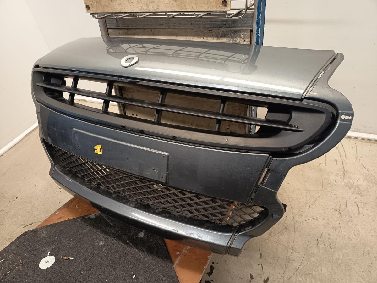 Smart Forfour 454 orig Sto&szlig;stange vorne Mittelteil EAC Bay Grey Metallic Bj 2005