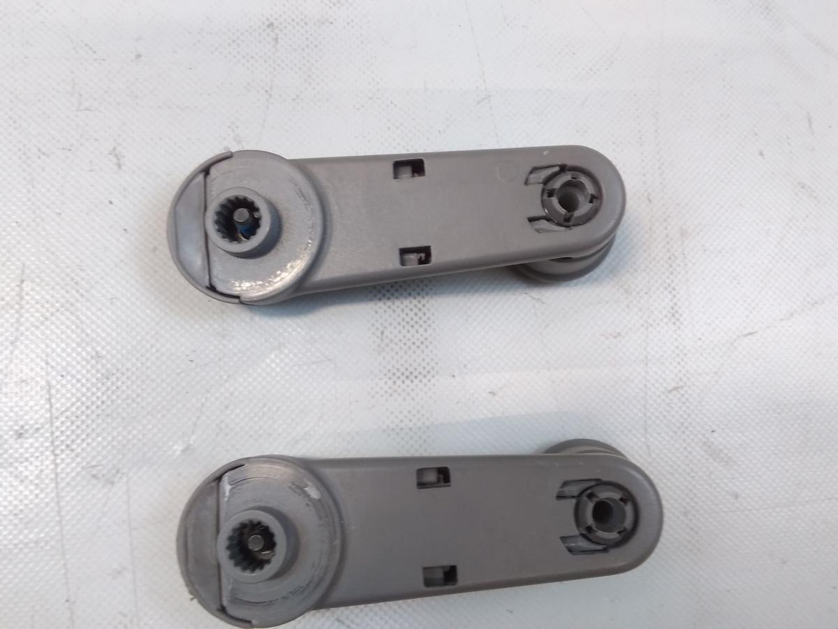 VW Lupo 6X original Satz Fensterkurbel 2 St&uuml;ck schwarz BJ1999