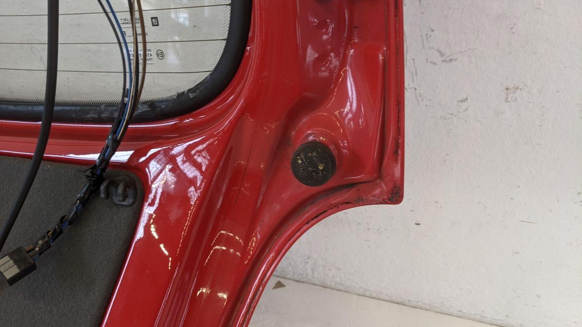 Opel Corsa B Heckklappe Klappe Deckel hinten Kofferraumklappe 3 Türer Rot