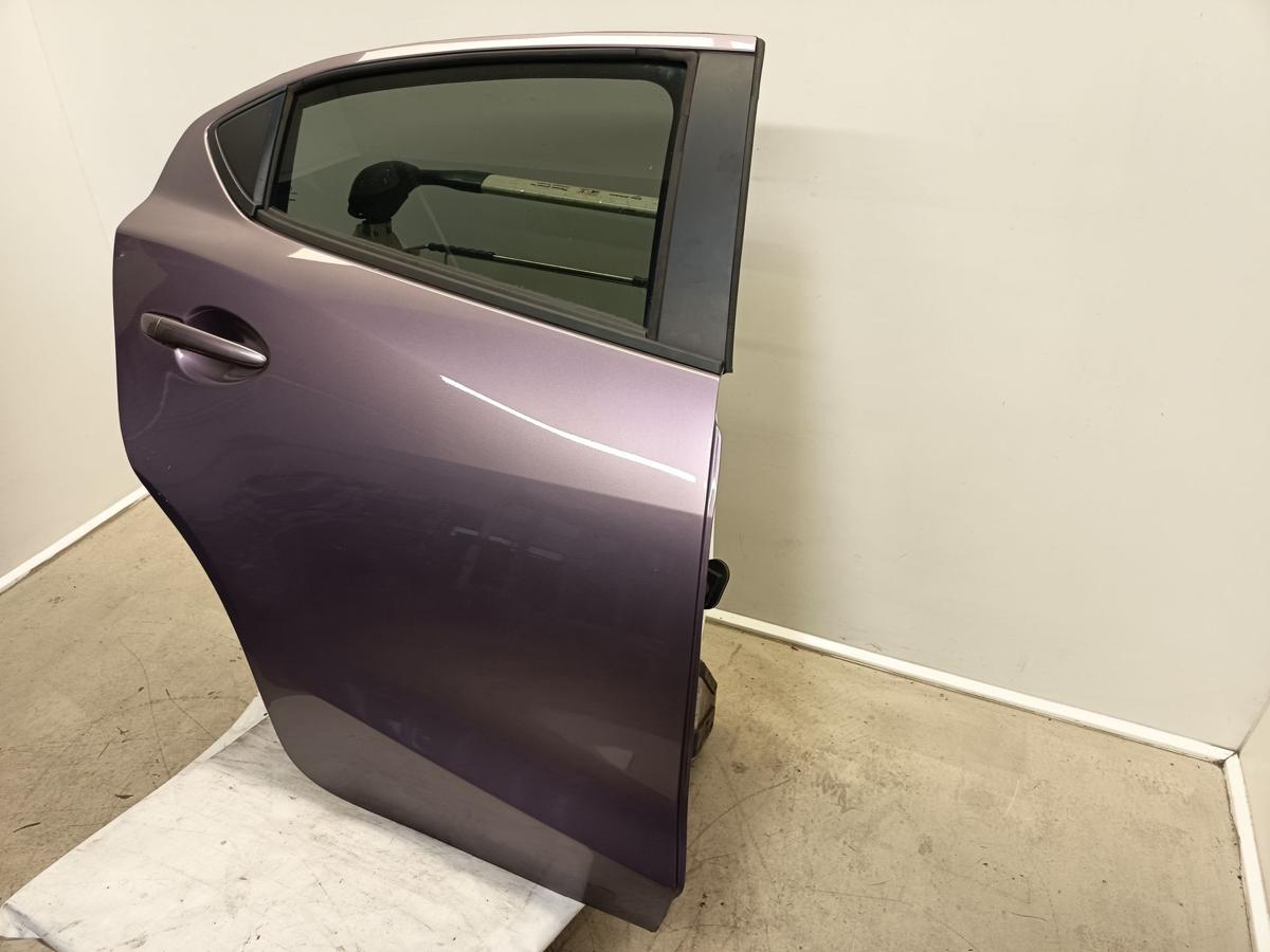 Mazda 2 III DJ orig Tür hinten rechts 44R Smoky Rose Bj 2015