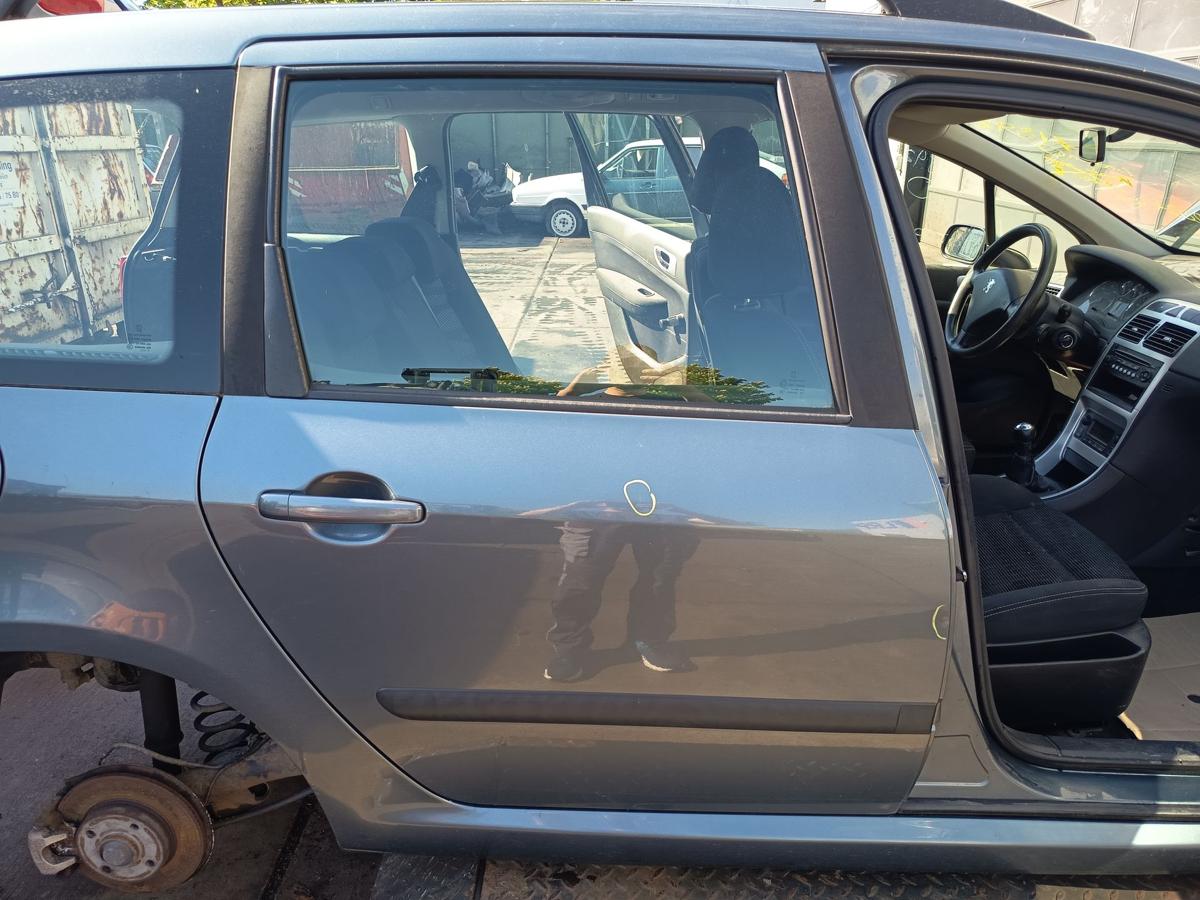 Peugeot 307 original T&uuml;r hinten rechts Fond EZW Eisengrau Bj 2006