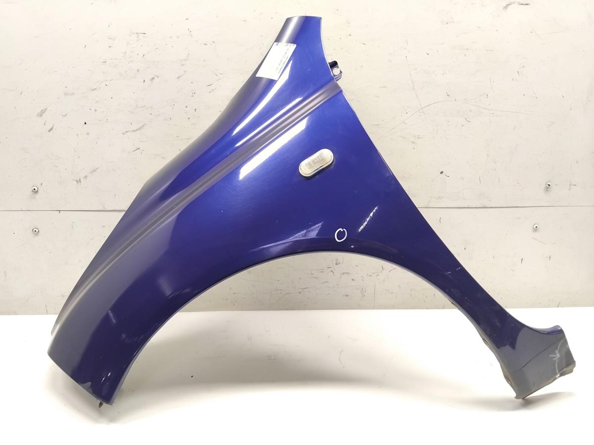 Nissan Micra K12 original Kotfl&uuml;gel vorn links BW6 Dark Blue Metallic BJ2003