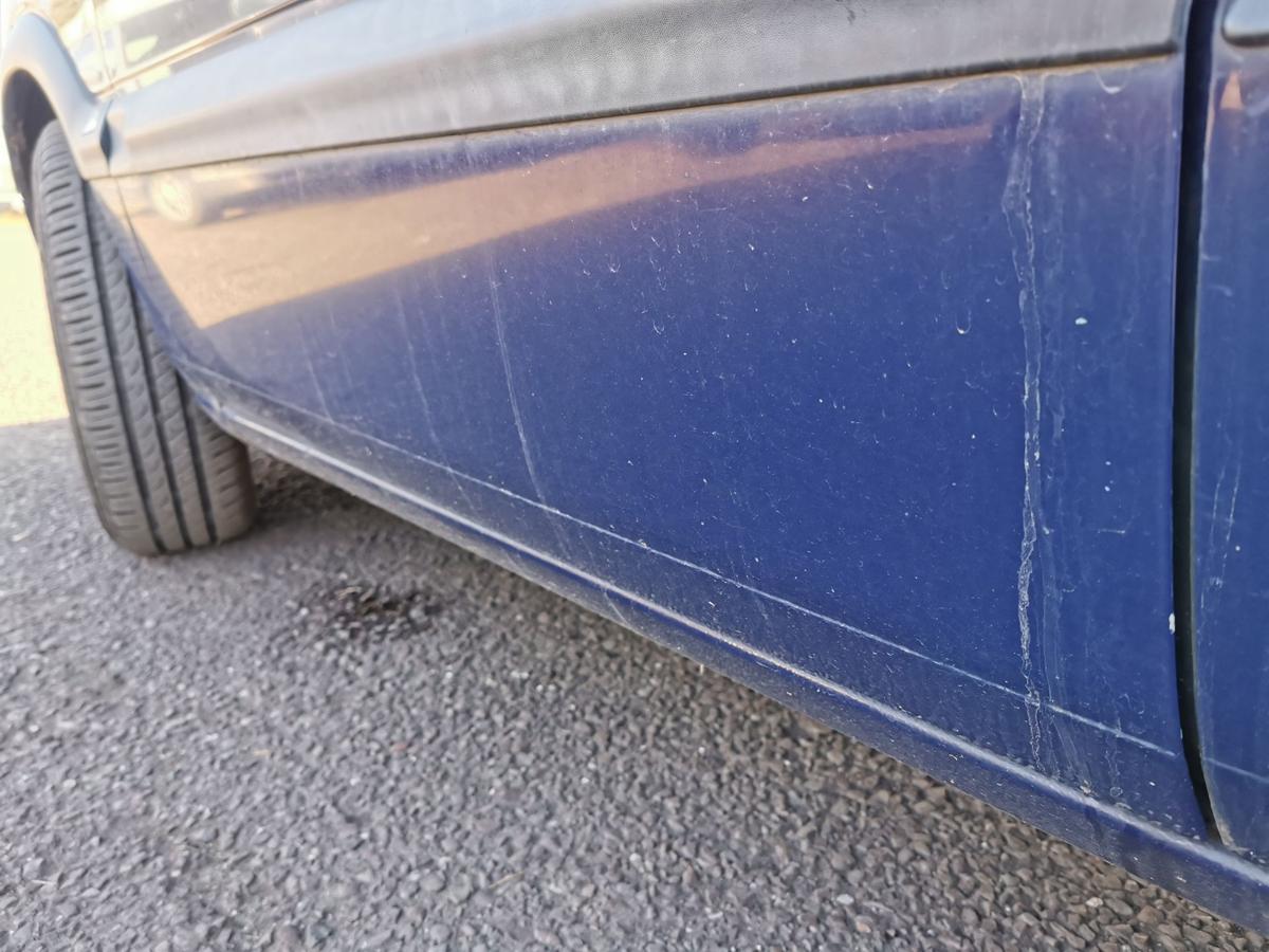 Opel Zafira A Fahrert&uuml;r T&uuml;r Autot&uuml;r Rohbaut&uuml;r vorn links Z20Z Atlantikblau