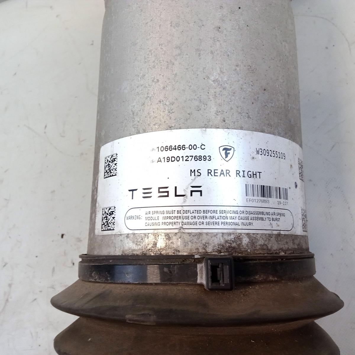 Tesla Model S Facelift original Luftfederbein Hinterachse rechts Bj.2019