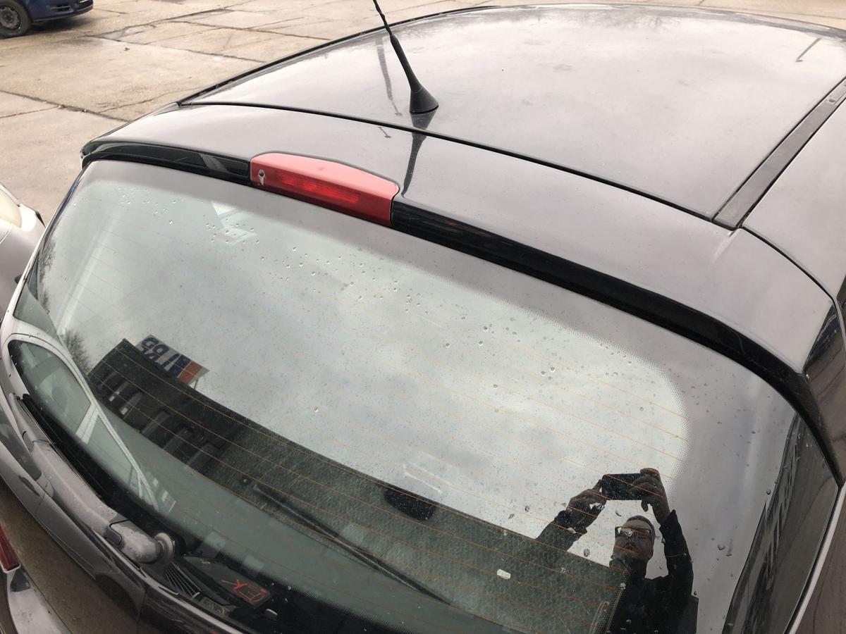 Opel Corsa D Heckklappe mit Scheibe nur f&uuml;r 5 t&uuml;rer im Rohbau 2HU Saphirschwarz