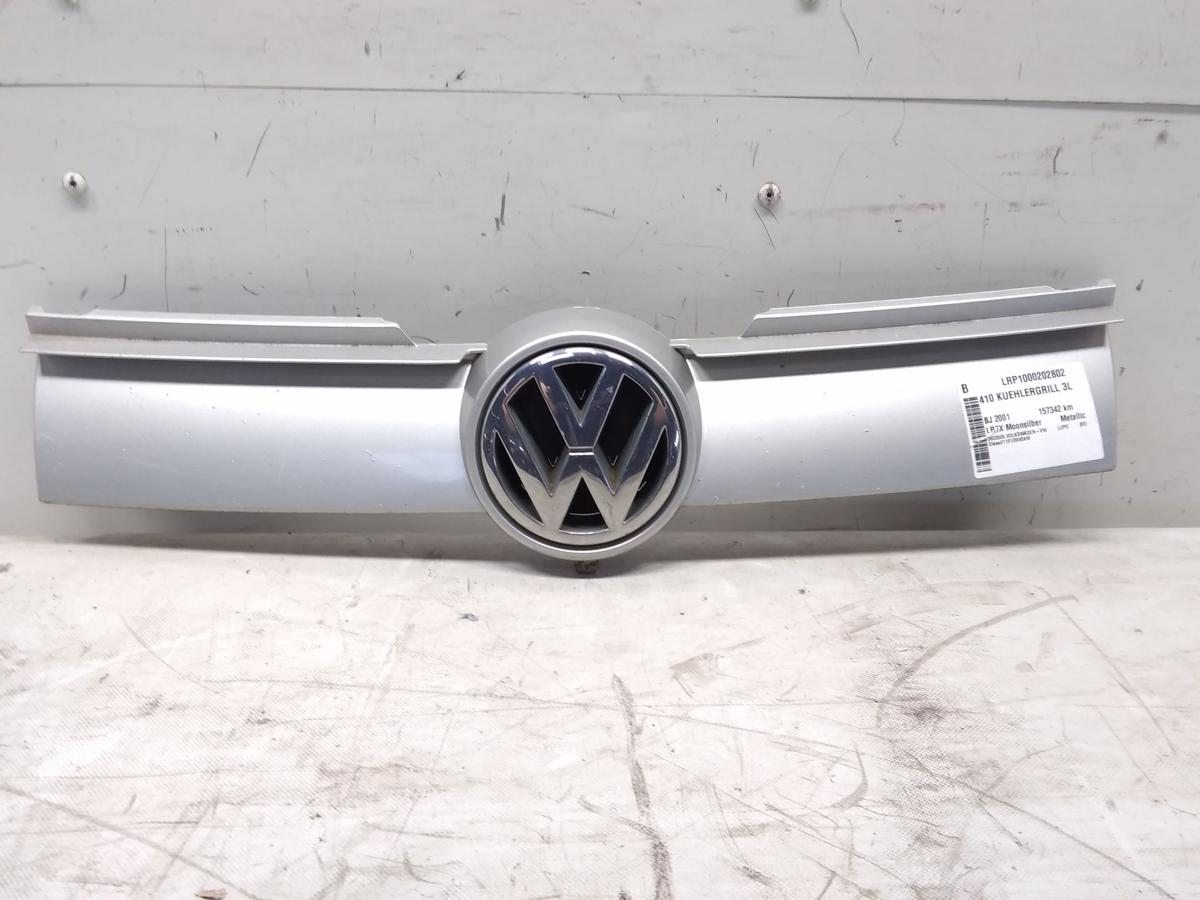 VW Lupo 3L orig Grill K&uuml;hlergrill vorn LR7X Moonsilber Metallic 6E0853651 BJ2001