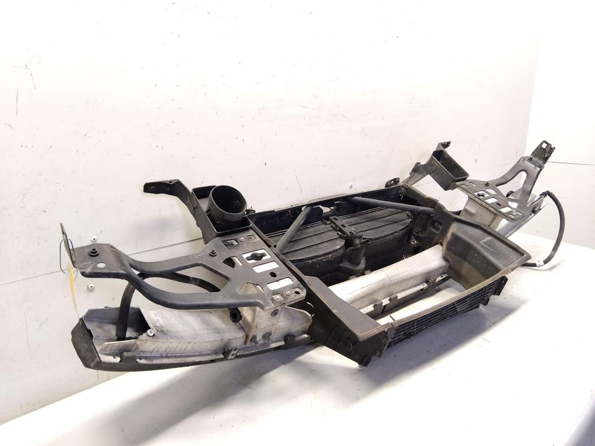 BMW 5er E60 E61 orig Alutr&auml;ger Verst&auml;rkung Sto&szlig;f&auml;nger vorn mit L&uuml;fterjalousie