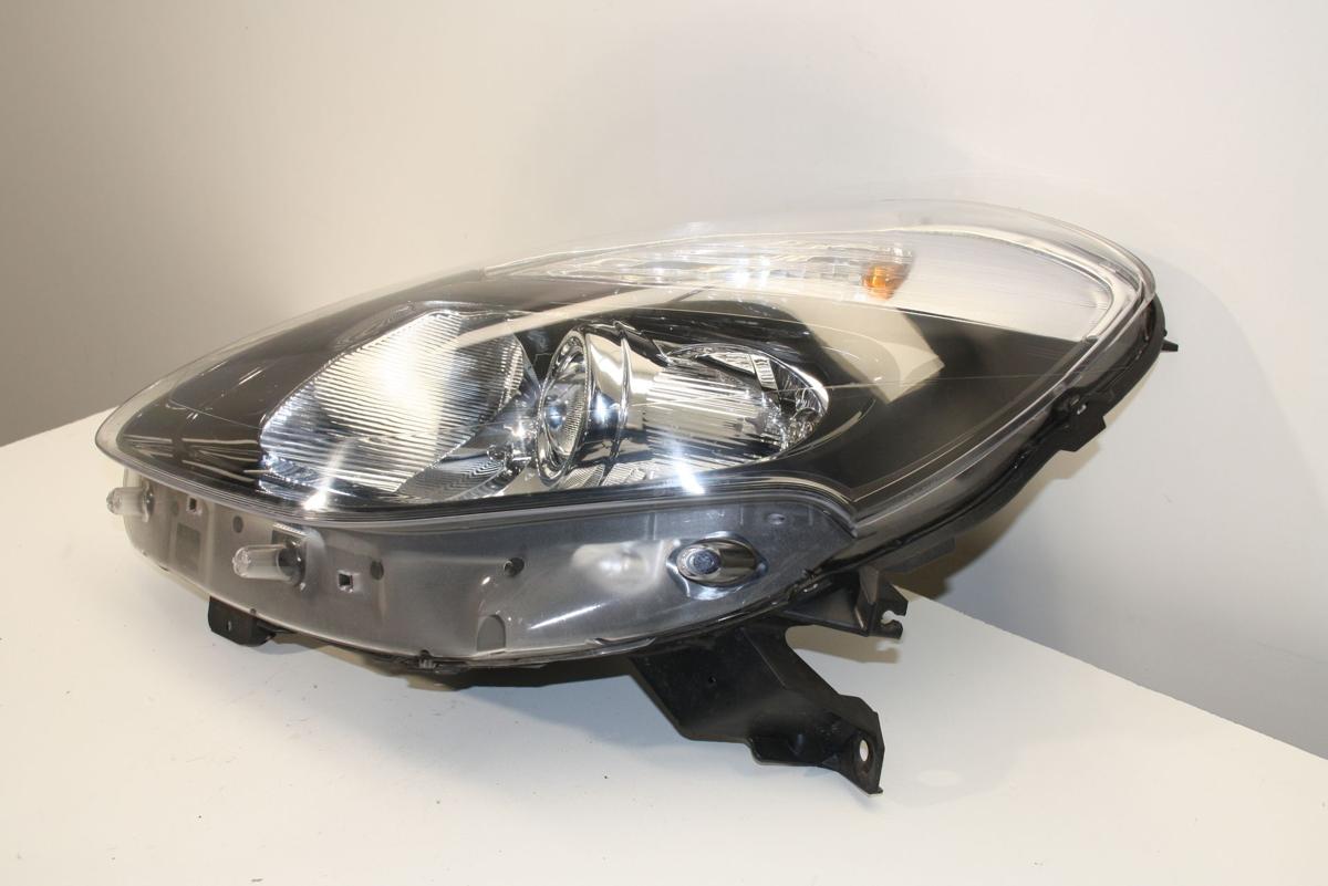 Renault Clio III orig Scheinwerfer links Haupt Licht Halogen Facelift Bj 2009