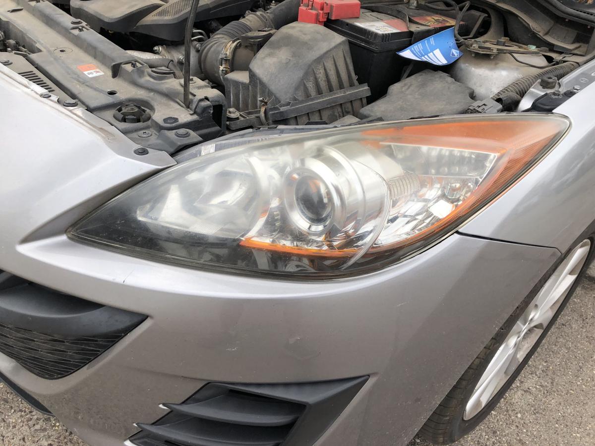 Mazda 3 Typ BL Scheinwerfer links Frontscheinwerfer Halogen OEM Trübung