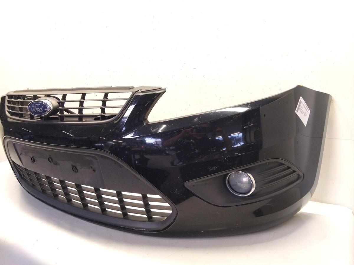 Ford Focus 2 Facelift original Sto&szlig;stange Sto&szlig;f&auml;nger vorn pantherschwarz Bj.2009