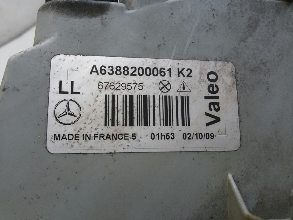 Mercedes Benz Vito 6388200061 Scheinwerfer links 112CDI 2.2TD 90kw BJ2003