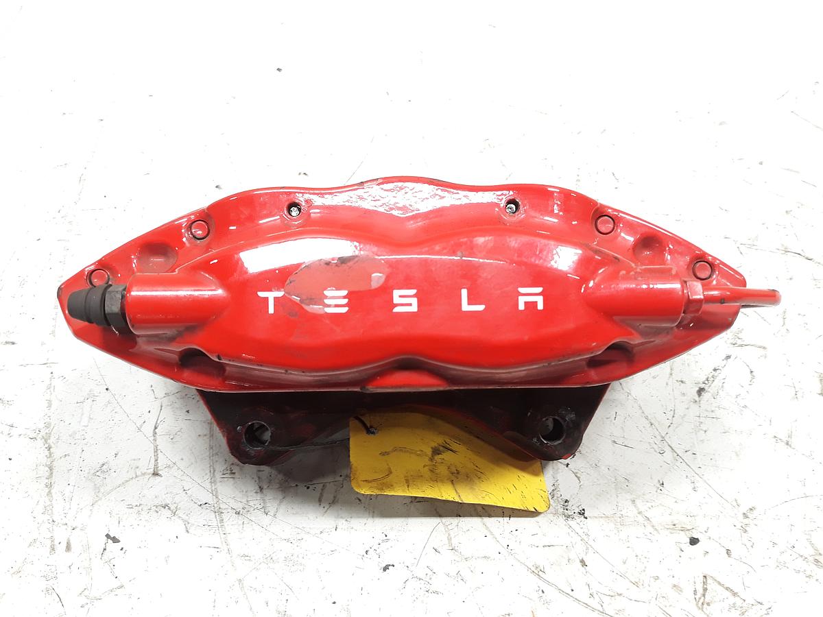 Tesla Model S P90D original Bremssattel hinten links mit Träger