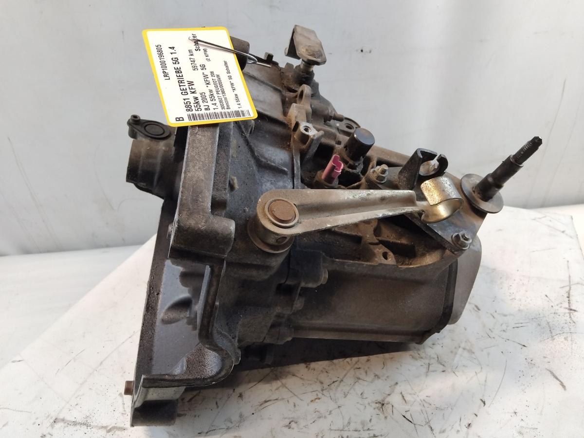 Peugeot 206 original 5 Gang Schaltgetriebe 1.4 55kw KFW BJ2005