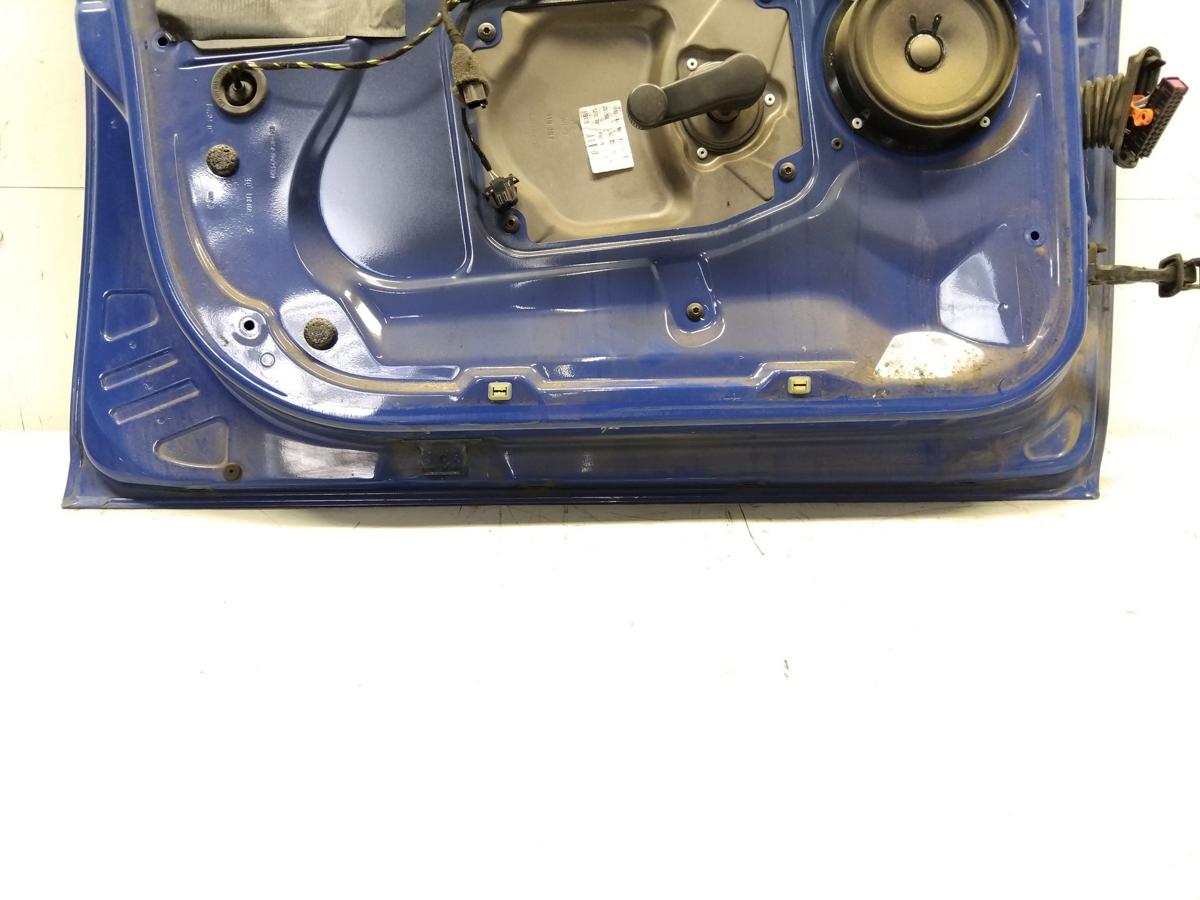 Skoda Roomster 5J T&uuml;r vorn links Fahrert&uuml;r LF5K dynamicblau BJ2007